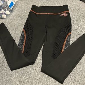 Black Harley Davidson leggings. Size XS.